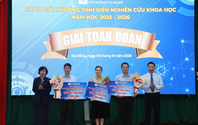 Lan tỏa tinh thần nghiên cứu, sáng tạo và khởi nghiệp trong sinh viên Đại học Đà Nẵng