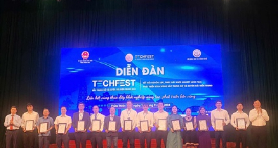 03 doanh nghiệp khởi nghiệp sáng tạo tiêu biểu Đà Nẵng được vinh danh tại Techfest vùng Bắc Trung Bộ và duyên hải miền Trung năm 2024