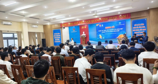 35 đề tài xuất sắc tranh tài tại Chung kết Cuộc thi sinh viên nghiên cứu khoa học cấp thành phố Đà Nẵng năm 2025