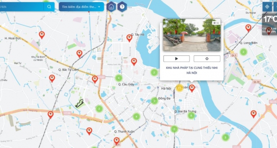 Bản đồ số du lịch thông minh