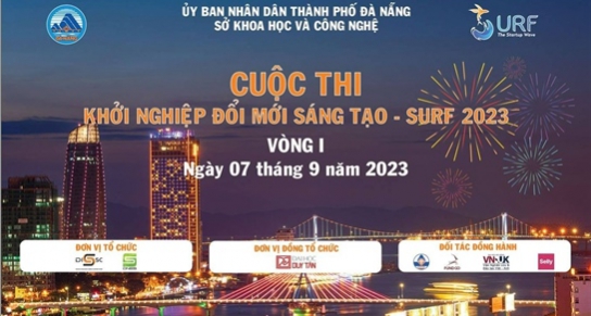 Cuộc thi Khởi nghiệp đổi mới sáng tạo Surf 2023 - Vòng 1, sự kiện được tổ chức tại Trường Đại học Duy Tân vào ngày 07/09/2023