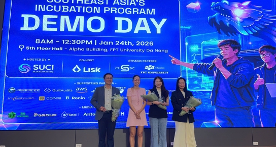 Đà Nẵng thúc đẩy hệ sinh thái khởi nghiệp Web3 qua sự kiện SUCI x Lisk Final Demo Day 2026