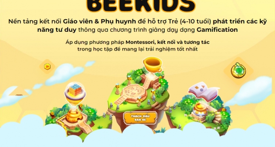 Dự án Beekids - Nền tảng kết nối học tập và phát triển các kỹ năng tư duy và ngôn ngữ