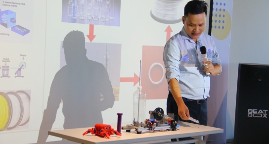 Dự án: Sản xuất sợi nhựa in 3D từ vỏ chai nhựa đã qua sử dụng (GreenPrin 3D)