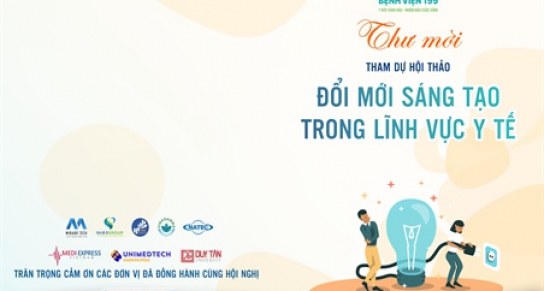 Hội thảo “Đổi mới sáng tạo trong lĩnh vực y tế”