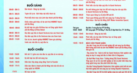 Lần đầu tiên Đà Nẵng tổ chức “Hội thảo quốc tế đầu tư mạo hiểm và thiên thần Đà Nẵng năm 2024”