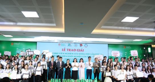Lan tỏa tinh thần nghiên cứu khoa học và đổi mới sáng tạo trong sinh viên Trường Đại học Đông Á