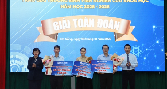 Lan tỏa tinh thần nghiên cứu, sáng tạo và khởi nghiệp trong sinh viên Đại học Đà Nẵng
