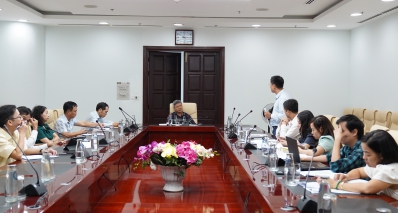 Lãnh đạo UBND thành phố làm việc với Sở Khoa học và Công nghệ thành phố Đà Nẵng về phát triển hệ sinh thái khởi nghiệp đổi mới sáng tạo