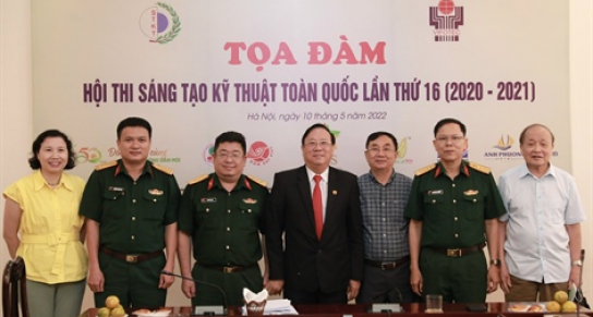 Năm giải pháp đạt giải nhất Sáng tạo kỹ thuật toàn quốc