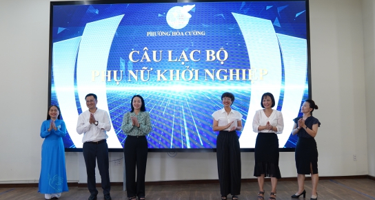 Phụ nữ phường Hòa Cường: Khởi nghiệp sáng tạo, làm chủ chuyển đổi số