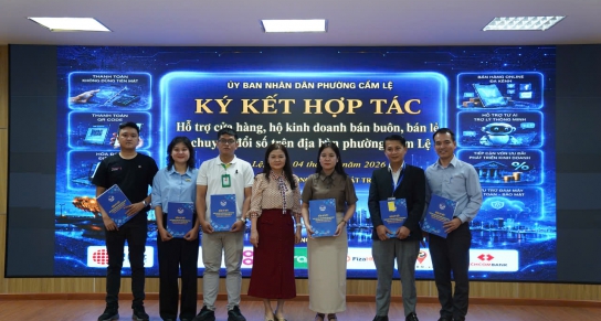 Phường Cẩm Lệ phát động chiến dịch hỗ trợ hộ kinh doanh chuyển đổi số