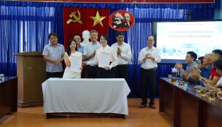 Ra mắt dự án “Nông trại online Lạc Sơn - Nuôi heo đen vui vẻ” với sự kết nối và hỗ trợ từ Trung tâm Hỗ trợ Khởi nghiệp Đổi mới sáng tạo Đà Nẵng