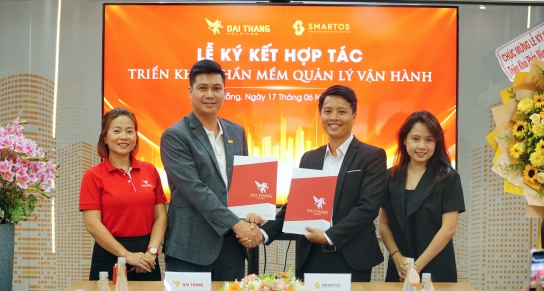 SMARTOS X ĐẠI THẮNG HOLDINGS: KÝ KẾT HỢP TÁC CHIẾN LƯỢC TRIỂN KHAI GIẢI PHÁP VẬN HÀNH VÀ ỨNG DỤNG QUẢN LÝ BẤT ĐỘNG SẢN TẬP TRUNG CHO CHỦ ĐẦU TƯ