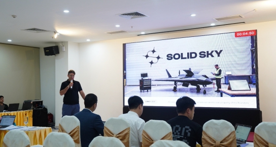 Solid Sky - Tái định nghĩa drone thương mại với công nghệ hàng không hiệu suất cao, chi phí cạnh tranh