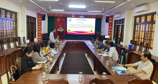 Thăm và làm việc tại Sở Khoa học và Công nghệ tỉnh Quảng Trị.