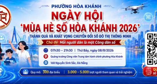 Thông báo mời tham gia Ngày hội “Mùa hè số Hòa Khánh 2026”
