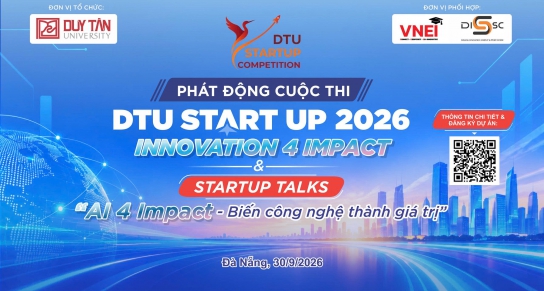 THÔNG BÁO PHÁT ĐỘNG CUỘC THI DTU STARTUP 2026 – INNOVATION 4 IMPACT