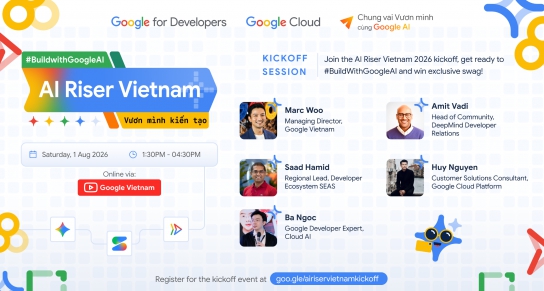 Thông báo sự kiện Kick-off AI Riser Vietnam 2026: Biến Ý tưởng thành Sản phẩm ?