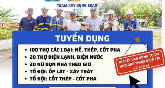 THÔNG BÁO TUYỂN DỤNG
