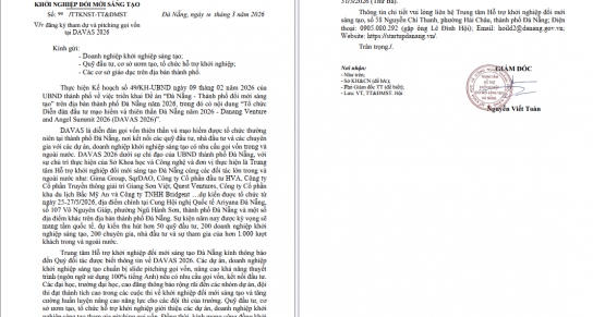 Thông báo về việc đăng ký tham dự và pitching gọi vốn tại DAVAS 2026