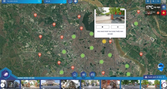 Thúc đẩy tìm năng của ngành du lịch bằng bản đồ số du lịch thông minh