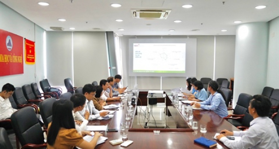 Tiếp và làm việc với Tổ công tác Học viện Khoa học, Công nghệ và đổi mới sáng tạo