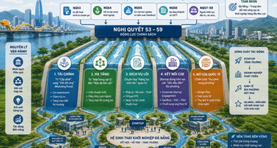 TỐI ƯU HÓA HỆ SINH THÁI KHỞI NGHIỆP ĐÀ NẴNG: Gợi ý vận hành từ mô hình Đài Loan