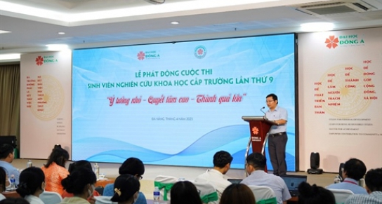 Trường Đại học Đông Á: Phát động Cuộc thi sinh viên nghiên cứu khoa học cấp Trường lần thứ 9 năm học 2022-2023